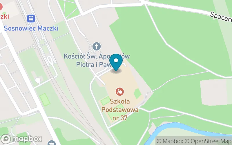Lokalizacja: Szkoła Podstawowa nr 37 im. Henryka Sienkiewicza w Sosnowcu