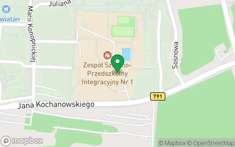 Lokalizacja: Zespół Szkolno-Przedszkolny Integracyjny nr 1 w Olkuszu, Przedszkole Integracyjne nr 9 w Olkuszu