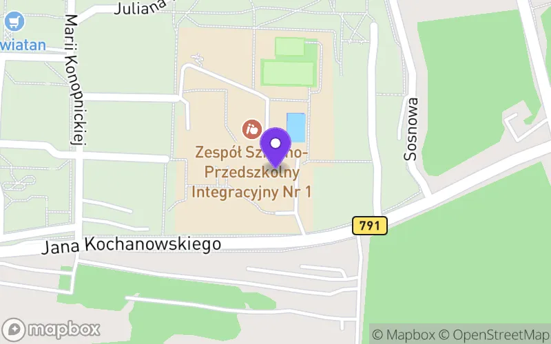 Lokalizacja: Branżowa Szkoła I Stopnia nr 5 Specjalna w Olkuszu
