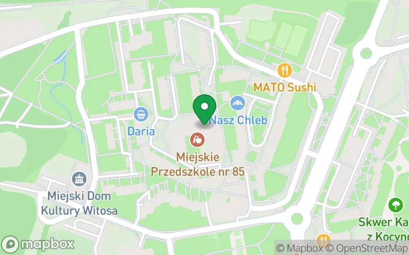 Lokalizacja: Przedszkole nr 85 w Katowicach