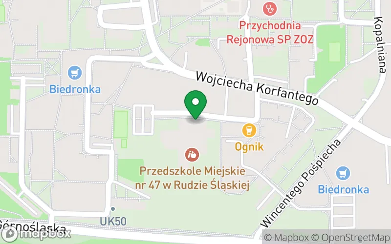 Lokalizacja: Miejskie Przedszkole nr 47 z Oddziałami Integracyjnymi