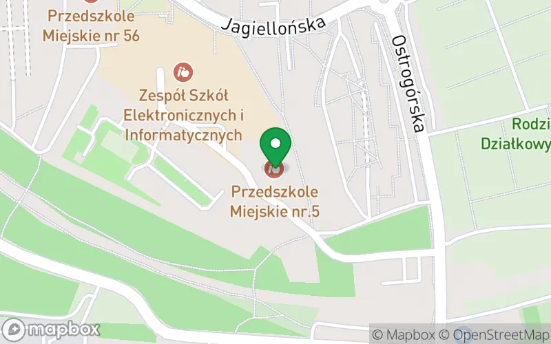Lokalizacja: Przedszkole Miejskie nr 5 w Sosnowcu