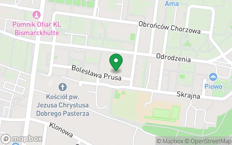Lokalizacja: Niepubliczne Przedszkole "Hajduczek" w Chorzowie