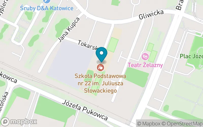 Lokalizacja: Szkoła Podstawowa nr 22 im. Juliusza Słowackiego w Katowicach