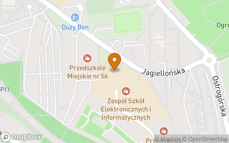 Lokalizacja: Szkoła Policealna nr 8 w Sosnowcu