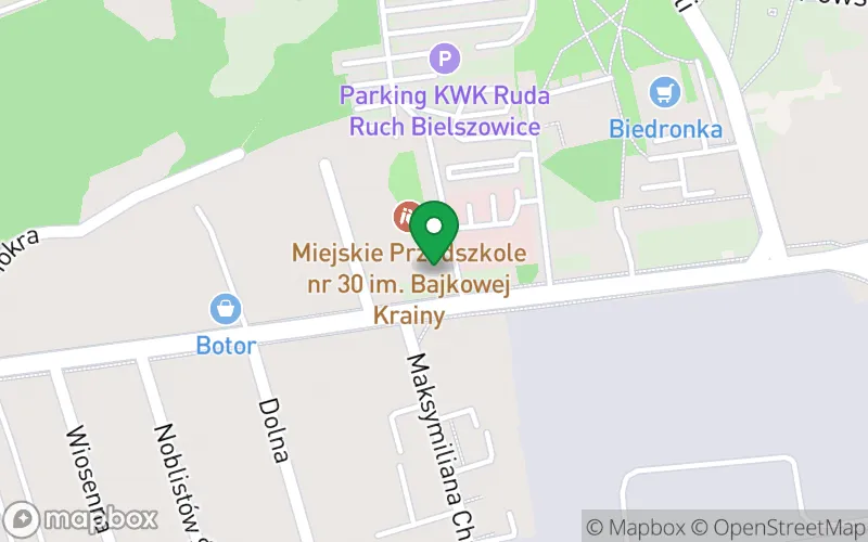 Lokalizacja: Miejskie Przedszkole nr 30 im. Bajkowej Krainy
