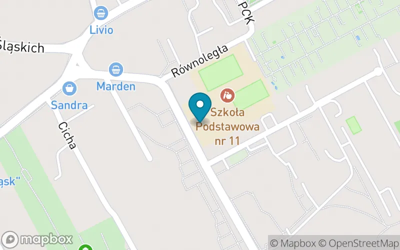 Lokalizacja: Szkoła Podstawowa nr 11 Specjalna im. Świętego Jana Pawła II