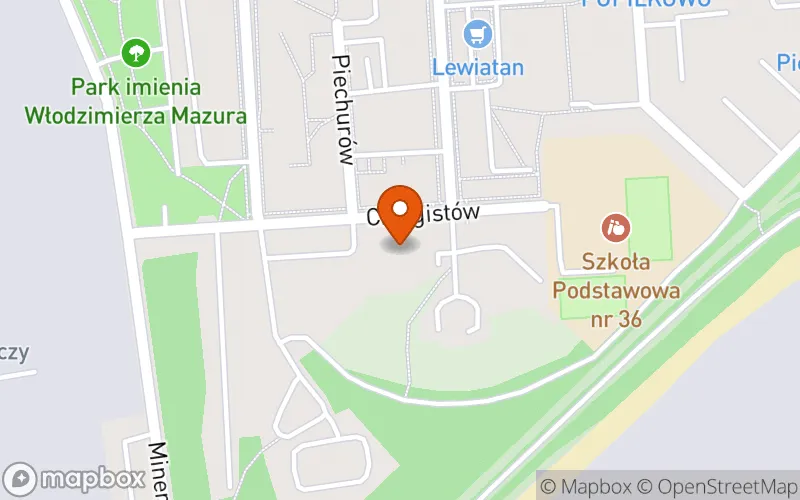 Lokalizacja: Żłobek Oddział nr 6 (Zespół Żłobka i Klubów Dziecięcych siedziba : ul. B. Prusa 253A, Sosnowiec)