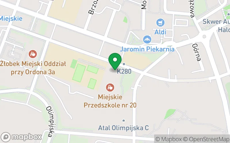 Lokalizacja: Przedszkole nr 20 w Katowicach