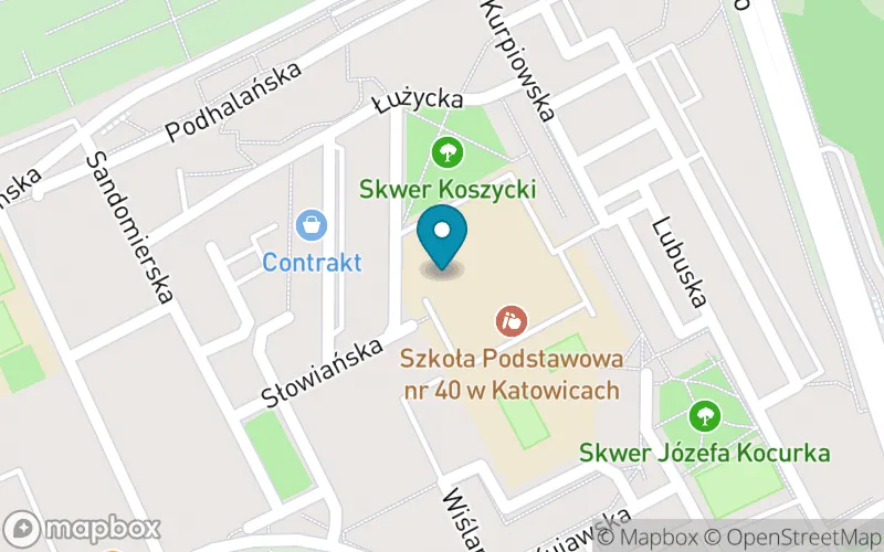Lokalizacja: Szkoła Podstawowa nr 40 im. Jerzego Kukuczki w Katowicach