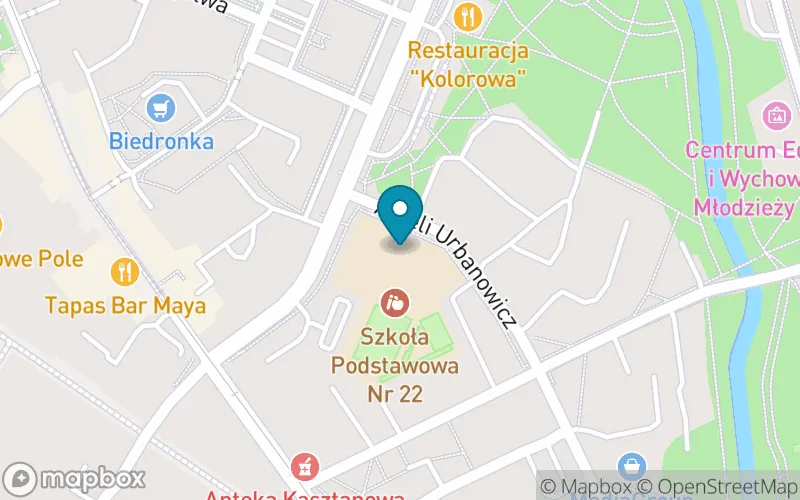 Lokalizacja: Szkoła Podstawowa nr 22 im. Agaty Mróz w Sosnowcu