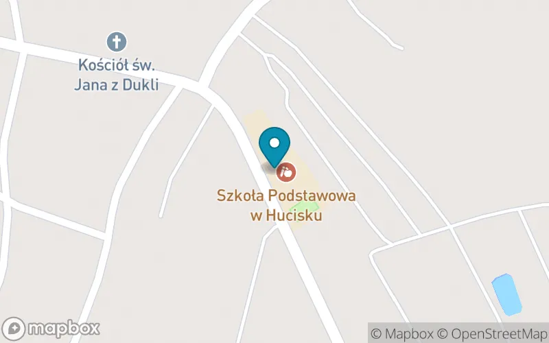 Lokalizacja: Szkoła Podstawowa Hucisko