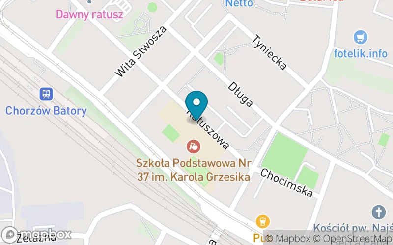 Lokalizacja: Szkoła Podstawowa nr 37 im. Karola Grzesika