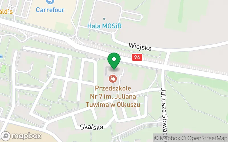 Lokalizacja: Przedszkole nr 7 im. Juliana Tuwima w Olkuszu