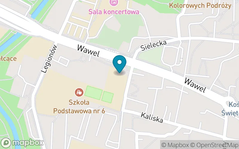 Lokalizacja: Szkoła Podstawowa nr 6 z Oddziałami Dwujęzycznymi im. Juliusza Słowackiego w Sosnowcu