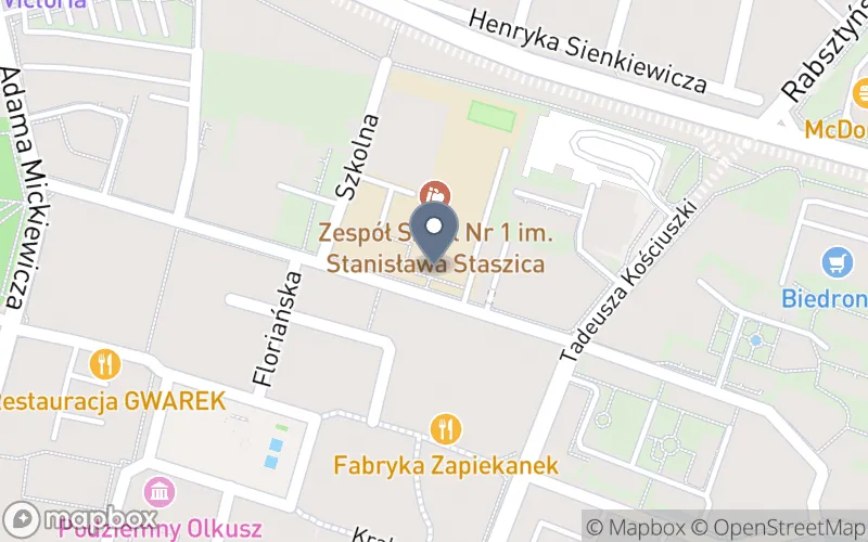 Lokalizacja: Centrum Kształcenia Ustawicznego i Kształcenia Zawodowego w Olkuszu