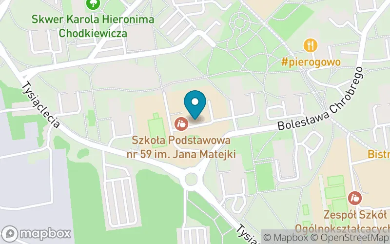 Lokalizacja: Szkoła Podstawowa nr 59 im. Jana Matejki w Katowicach