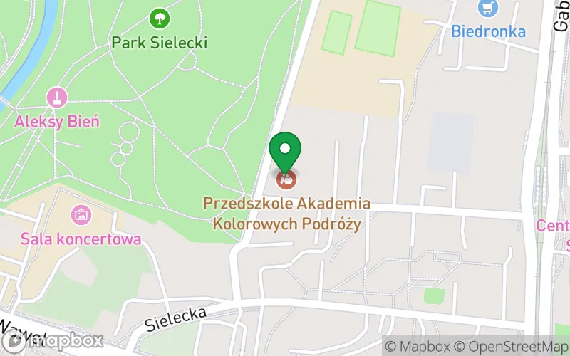 Lokalizacja: Niepubliczne Przedszkole "Akademia Kolorowych Podróży"