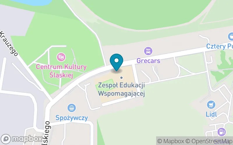 Lokalizacja: Szkoła Specjalna Przysposabiająca do Pracy w Świętochłowicach