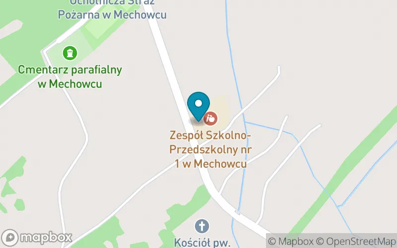 Lokalizacja: Szkoła Podstawowa w Mechowcu