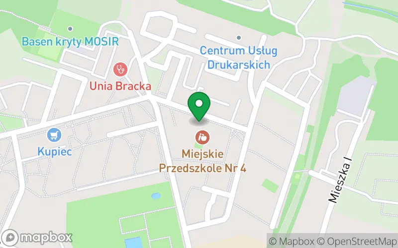 Lokalizacja: Miejskie Przedszkole nr 4 im. Misia Uszatka