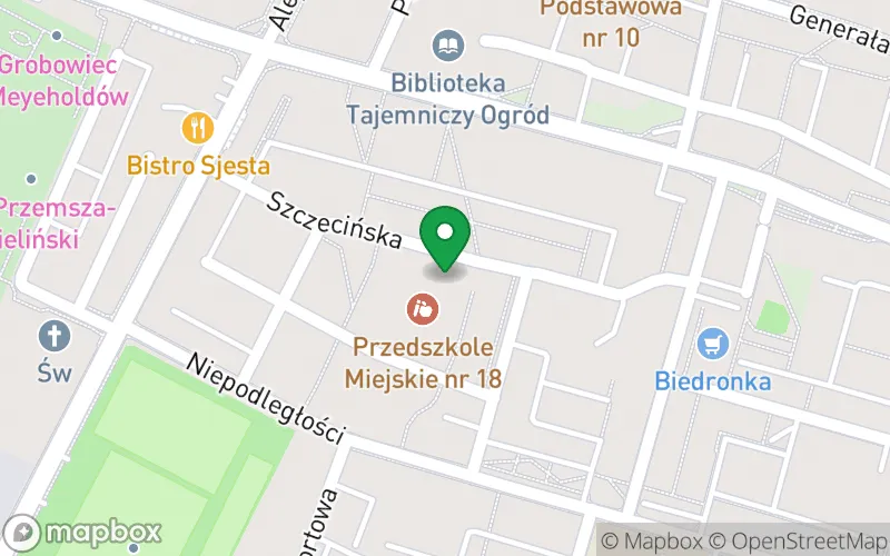 Lokalizacja: Przedszkole Miejskie nr 18 w Sosnowcu