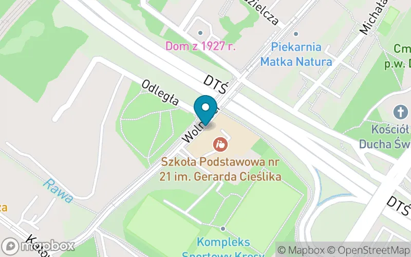 Lokalizacja: Szkoła Podstawowa nr 21 im. Gerarda Cieślika