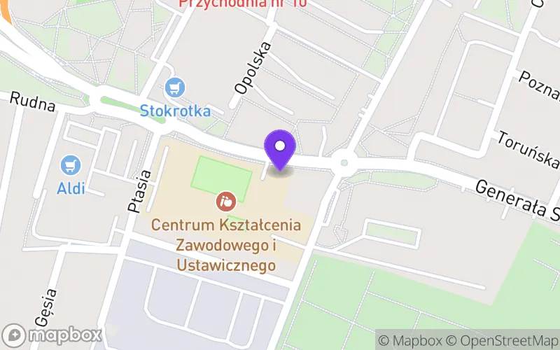 Lokalizacja: Branżowa Szkoła II Stopnia nr 1 w Sosnowcu w Centrum Kształcenia Zawodowego i Ustawicznego w Sosnowcu ul. Grota Roweckiego 64