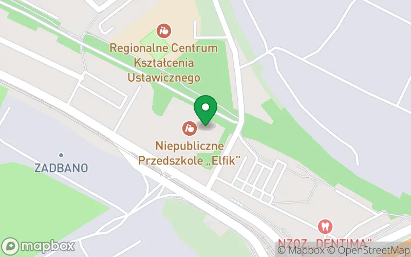 Lokalizacja: Niepubliczne Przedszkole "Zagłębiaczek" z Oddziałami Integracyjnymi