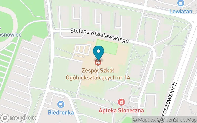 Lokalizacja: Szkoła Podstawowa nr 40 im. Sportowców Zagłębia Dąbrowskiego w Sosnowcu