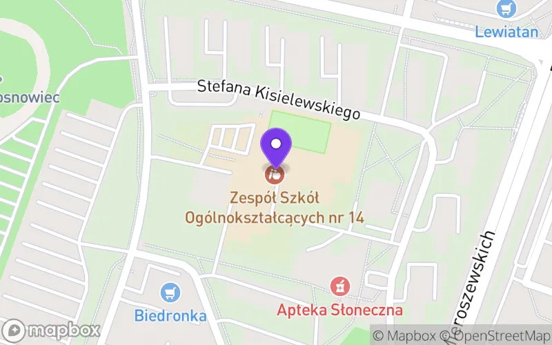 Lokalizacja: VII Liceum Ogólnokształcące im. Krzysztofa Kamila Baczyńskiego w Sosnowcu
