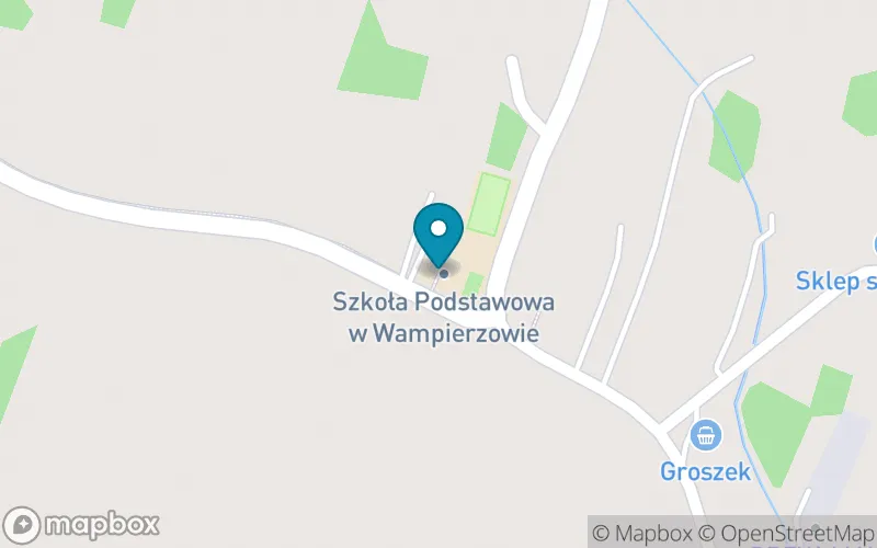 Lokalizacja: Szkoła Podstawowa w Wampierzowie