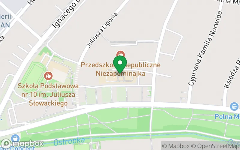 Lokalizacja: Niepubliczne Przedszkole dla Dzieci Niepełnosprawnych