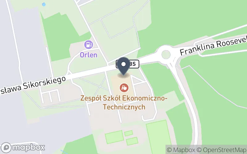 Lokalizacja: Zespół Szkół Ekonomiczno-Technicznych im. Cichociemnych w Gliwicach