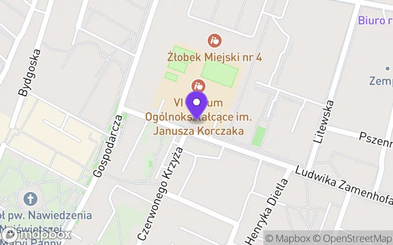 Lokalizacja: VI Liceum Ogólnokształcące im. Janusza Korczaka w Sosnowcu