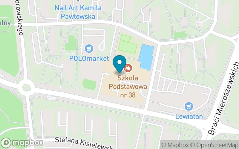 Lokalizacja: Szkoła Podstawowa nr 38 im. Tadeusza Kościuszki w Sosnowcu