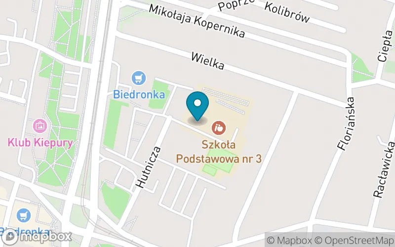 Lokalizacja: Szkoła Podstawowa nr 3 im. Elizy Orzeszkowej w Sosnowcu