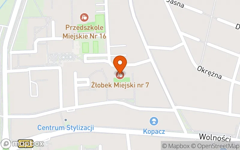 Lokalizacja: Żłobek Miejski nr 7