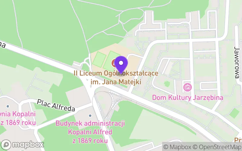 Lokalizacja: II Liceum Ogólnokształcące im. Jana Matejki w Siemianowicach Śląskich