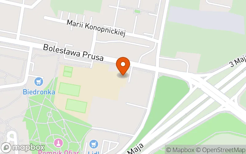 Lokalizacja: Żłobek Oddział nr 5 ( Zespół Żłobka i Klubów Dziecięcych siedziba: ul. B. Prusa 253A, Sosnowiec)