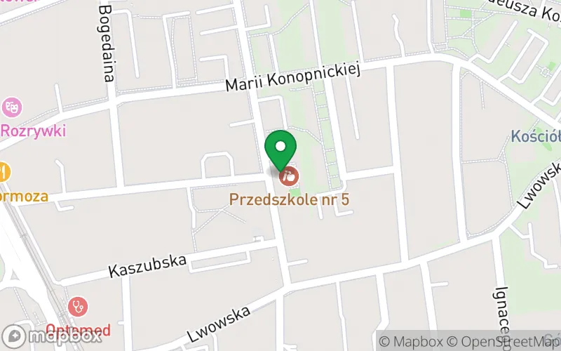 Lokalizacja: Przedszkole nr 5