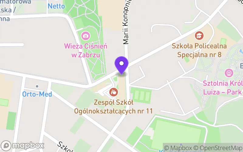 Lokalizacja: III Liceum Ogólnokształcące z Oddziałami Dwujęzycznymi w Zabrzu