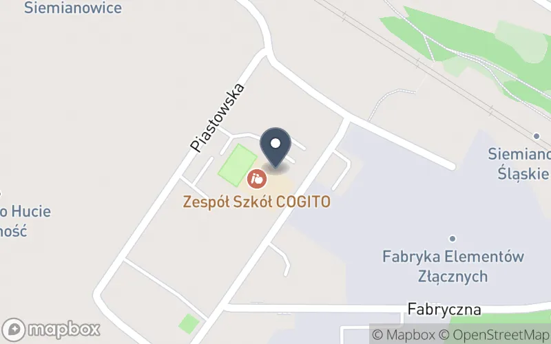 Lokalizacja: Zespół Szkół Cogito w Siemianowicach Śląskich