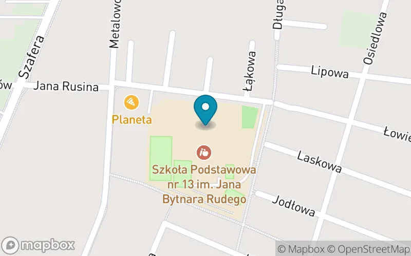 Lokalizacja: Szkoła Podstawowa nr 13 im. Jana Bytnara "Rudego" w Mielcu
