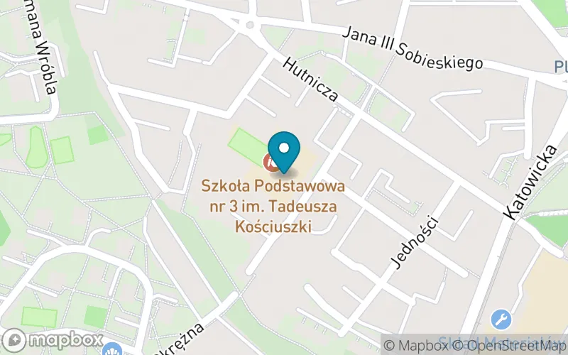 Lokalizacja: Szkoła Podstawowa nr 3 im. Tadeusza Kościuszki w Siemianowicach Śląskich