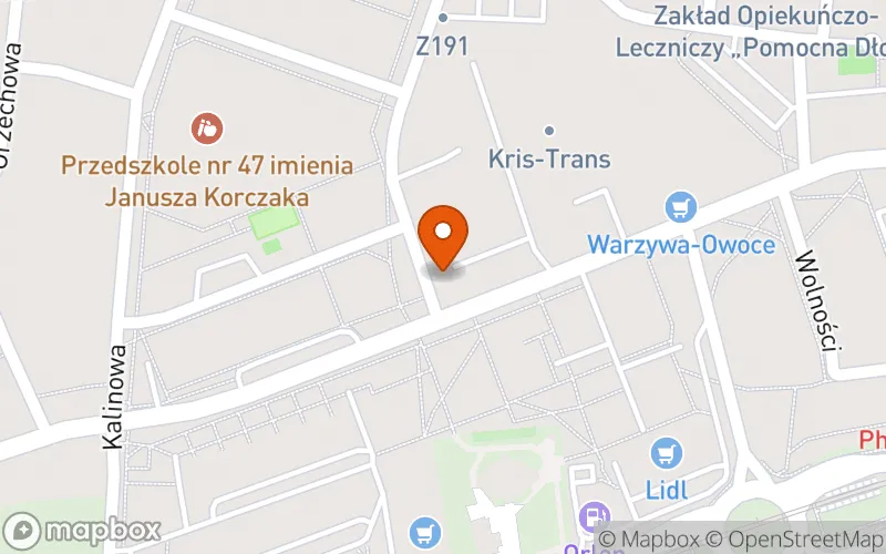 Lokalizacja: Żłobek Szczęśliwy czas