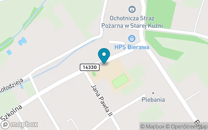 Lokalizacja: Publiczna Szkoła Podstawowa w Starej Kuźni