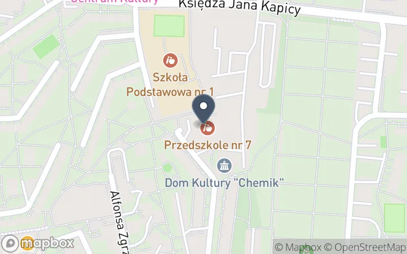 Lokalizacja: Zespół Przedszkolny nr 1 w Siemianowicach Śląskich