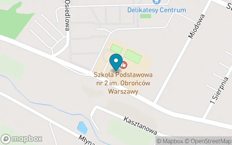 Lokalizacja: Szkoła Podstawowa nr 2 im. Obrońców Warszawy w Bystrzycy Kłodzkiej