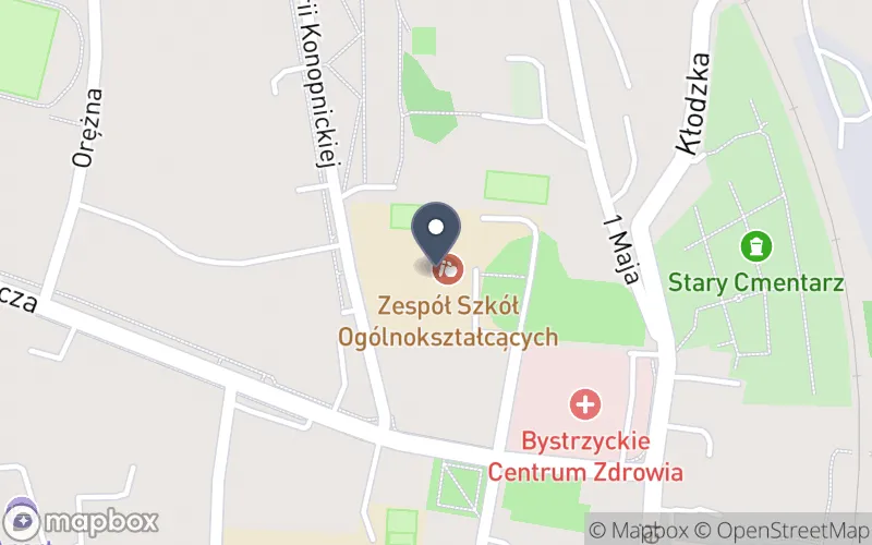Lokalizacja: Zespół Szkół Ogólnokształcących w Bystrzycy Kłodzkiej